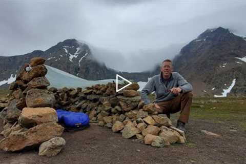 Mountain Survival & Bushcraft Camping - Fishing for Dinner, Foraging and Building a Survival..