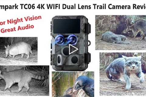 Campark TC06 4K Dual Lens Trail Camera Review and Tutorial