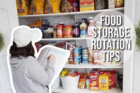 FOOD STORAGE ROTATION TIPS | Food Storage For Beginners 2021