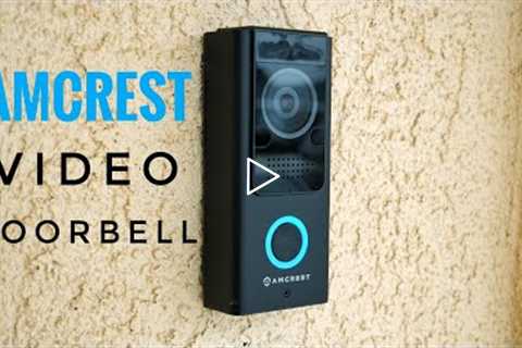 Amcrest 1080P Video Doorbell Camera Pro Review | Home Security