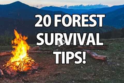 20 Wilderness Survival Tips!