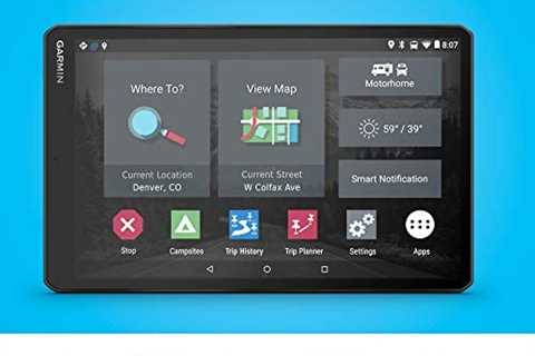 Garmin RV 1090, 10″ RV Navigator, Edge-to-Edge Display, Custom Routing for Size and Weight of Your..