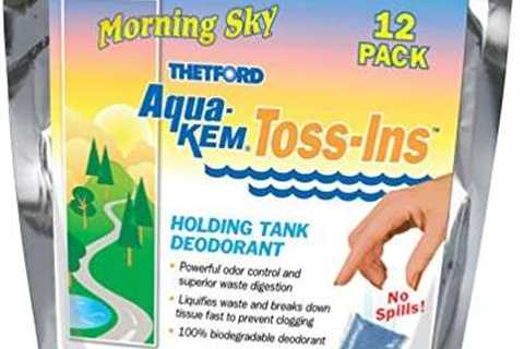 Aqua-Kem Morning Sky Toss-Ins RV Holding Tank Treatment – Deodorant / Waste Digester / Detergent –..