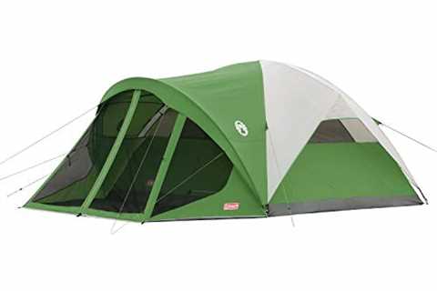 Coleman Dome Tent with Screen Room | Evanston Camping Tent with Screened-In Porch - The Camping..