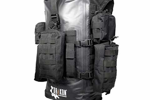 Drakon Outdoors 40L Waterproof Dry Bag Survival Backpack - Roll Top Go-Bag Perfect for Boating,..