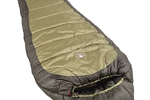 Coleman 0°F Mummy Sleeping Bag for Big and Tall Adults | North Rim Cold-Weather Sleeping Bag - The..