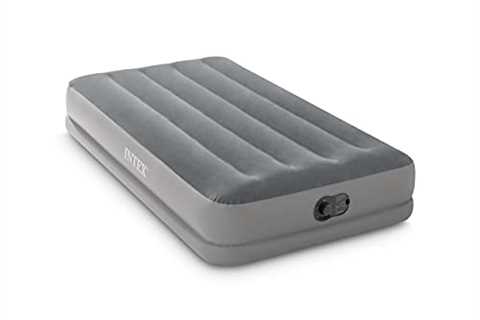 Intex Dura-Beam Standard Series Prestige Mid-Rise Air Mattress with Fastfill USB Powered Internal..