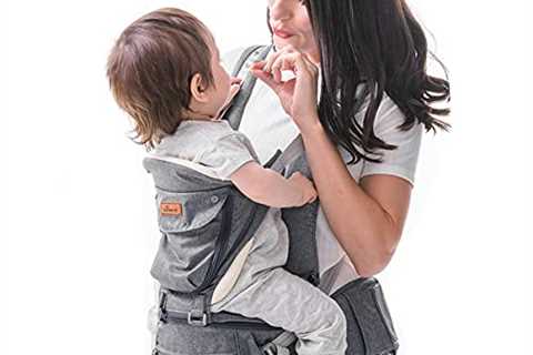 SUNVENO Baby Hipseat Ergonomic Baby Carrier Soft Cotton 6 in 1 Safety Infant Newborn Hip Seat for..