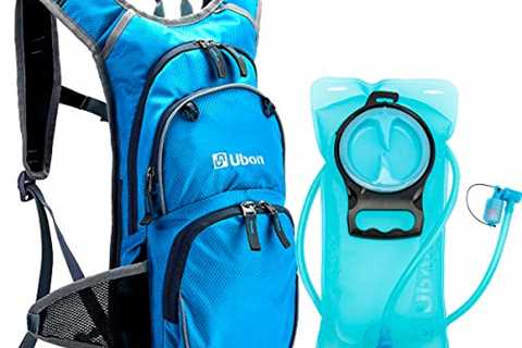 Ubon Hydration Pack Backpack with 2L BPA Free Water Bladder,Lightweight Daypack Water Backpack 10L..