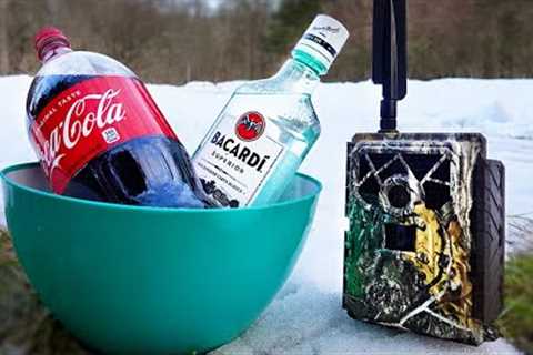 Trail Camera: Leaving Rum and Coke in the Woods