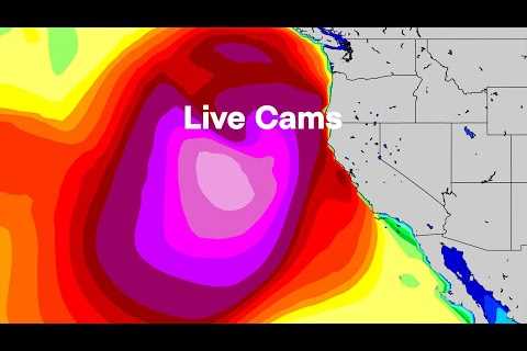 Watch Live: Rotating Cams of Pumping Southern California Storm Surf