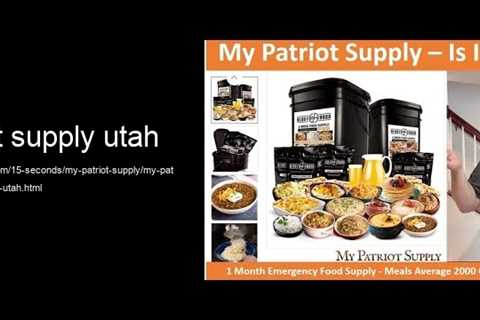 my patriot supply utah