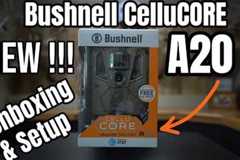 Bushnell NEW CelluCORE 20 Wireless Trail Camera | Unboxing and Setup