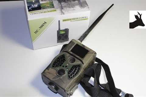 HC300M trail camera MMS setup and sample footage - Fotopułapka HC300M