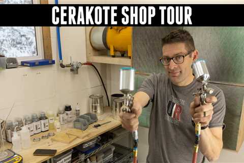 COMPLETE Cerakote Shop Tour at Ultimate Reloader (Everything it takes)