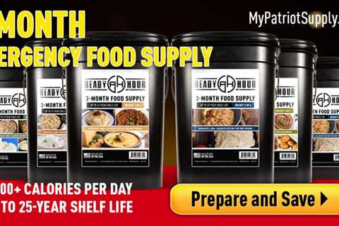 Prepare for Any Crisis with Ready-to-Eat Emergency Survival Food