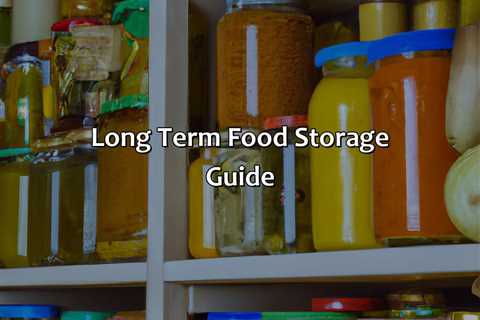 Long Term Food Storage Guide