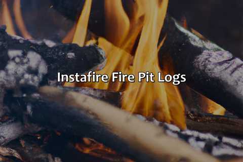 Instafire Fire Pit Logs