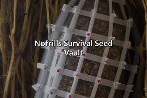 No-Frills Survival Seed Vault