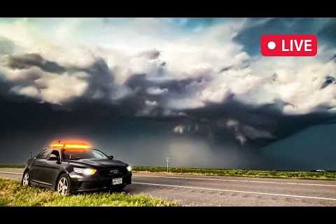 🔴Live STORM CHASER: Hunting for Colorado TORNADOES