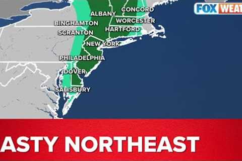 Second Round of Storms Threaten Northeast Through Friday