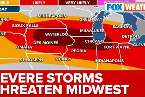 Damaging Winds, Large Hail Possible As Severe Storms Return To Midwest