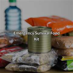 Emergency Survival Food Kit