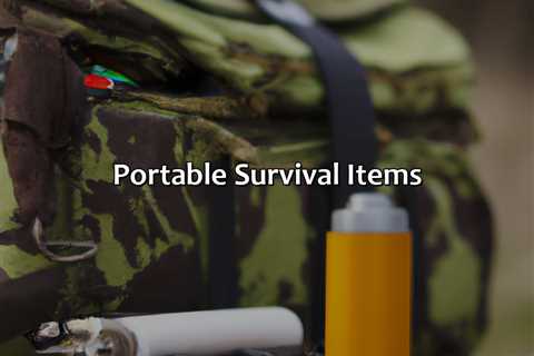 Portable Survival Items