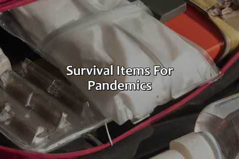 Survival Items For Pandemics