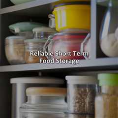 Reliable Short Term Food Storage