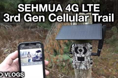 SEHMUA 4G LTE 3rd Gen Cellular Trail Camera