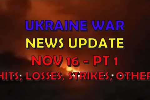 Ukraine War Update NEWS (20231116a): Pt 1 - Overnight & Other News