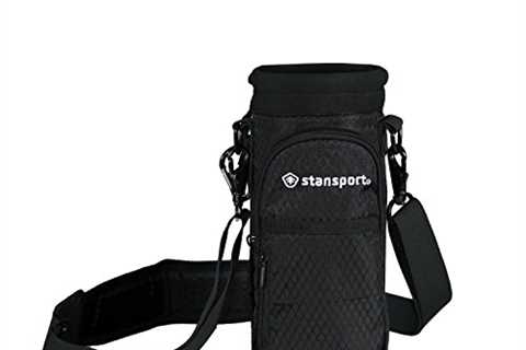 Stansport 1008-20-STA 1008-20 Bottle Carrier - Holdsup to Bottles, 40 oz,Black - The Camping..