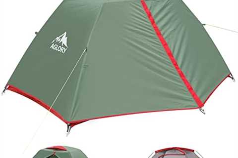 Camping Tent for 1 to 2 Person,Lightweight Backpacking Tent, Easy Setup Waterproof Family Tents for ..