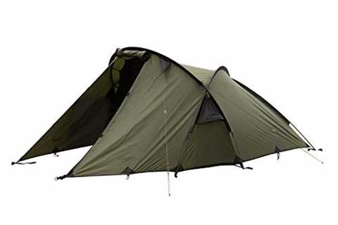 Snugpak Scorpion 3 Tent, 3 Person 4 Season Camping Tent, Waterproof, Olive - The Camping Companion