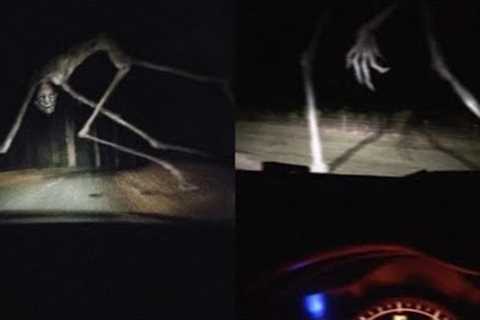 THIS TRAIL CAM CAPTURES A DISTURBING CREATURE!