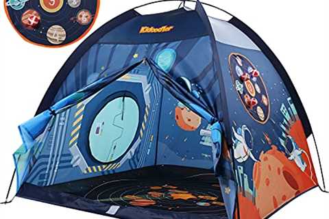 Kidoodler Space World Kids Play Tent, Indoor & Outdoor Tent Playhouse for Boys, Girls &..