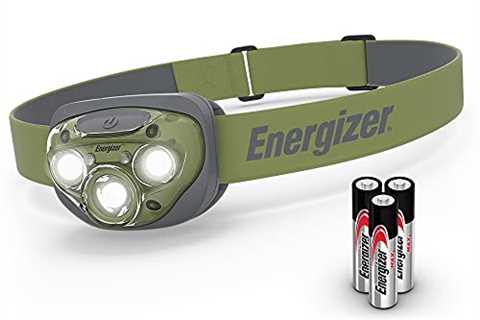 Energizer LED Headlamp Pro260, Rugged IPX4 Water Resistant Head Light, Ultra Bright Headlamps for..