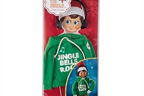 The Elf on the Shelf Jingle Jam Hoodie Elf Accessory - DJ Sweatshirt with Headphones Set - 2 Piece..