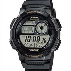 Casio Men’s AE-1000W-1AVDF Sporty Digital Quartz Watch - The Camping Companion