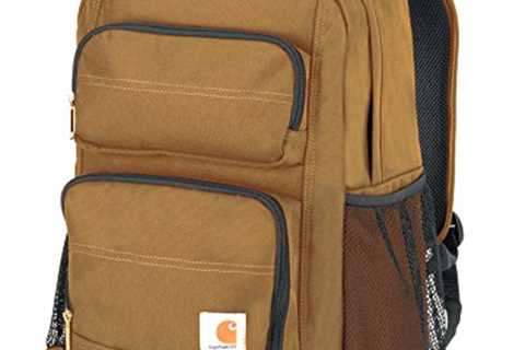 Carhartt 27L Single-Compartment Backpack Carhartt Brown - The Camping Companion