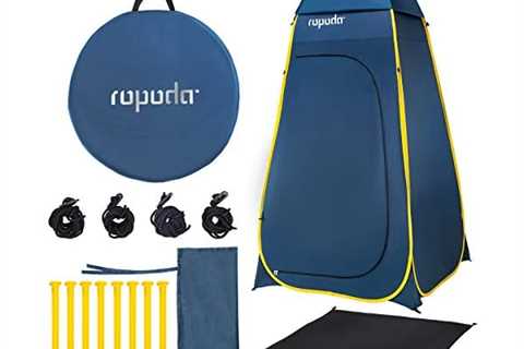 ROPODA Pop Up Tent 83inches x 48inches x 48inches, Upgrade Privacy Tent, Porta-Potty Tent Includes..