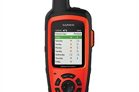 Garmin inReach Explorer+, Handheld Satellite Communicator with TOPO Maps and GPS Navigation..