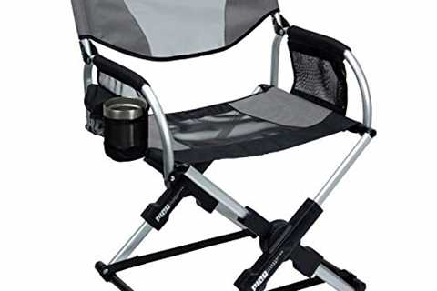 ALPHA CAMP Folding Chair With Side Table - The Camping Companion