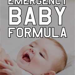 How to Make Emergency Baby Formula