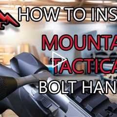 How to Install a Mountain Tactical Tikka Bolt Handle