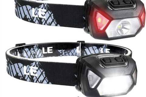 LE Headlamp Rechargeable Review: Brightest Light Ever!