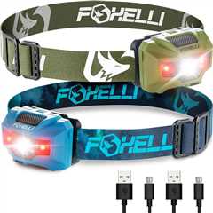 Foxelli Rechargeable LED Headlamp Review: Khaki & Forest Edition